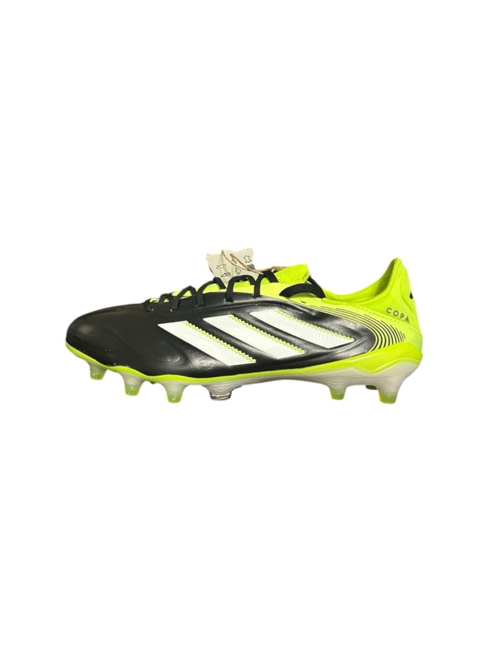 Adidas Copa Pure 3 Elite FG Black Green Soccer Cleats JH6304 Men’s Size 8 NEW